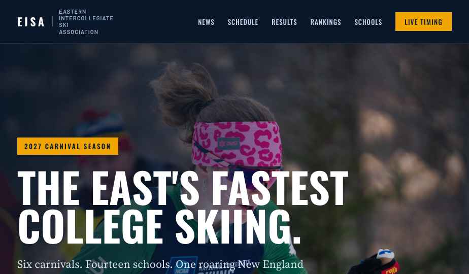 EISA homepage redesign preview
